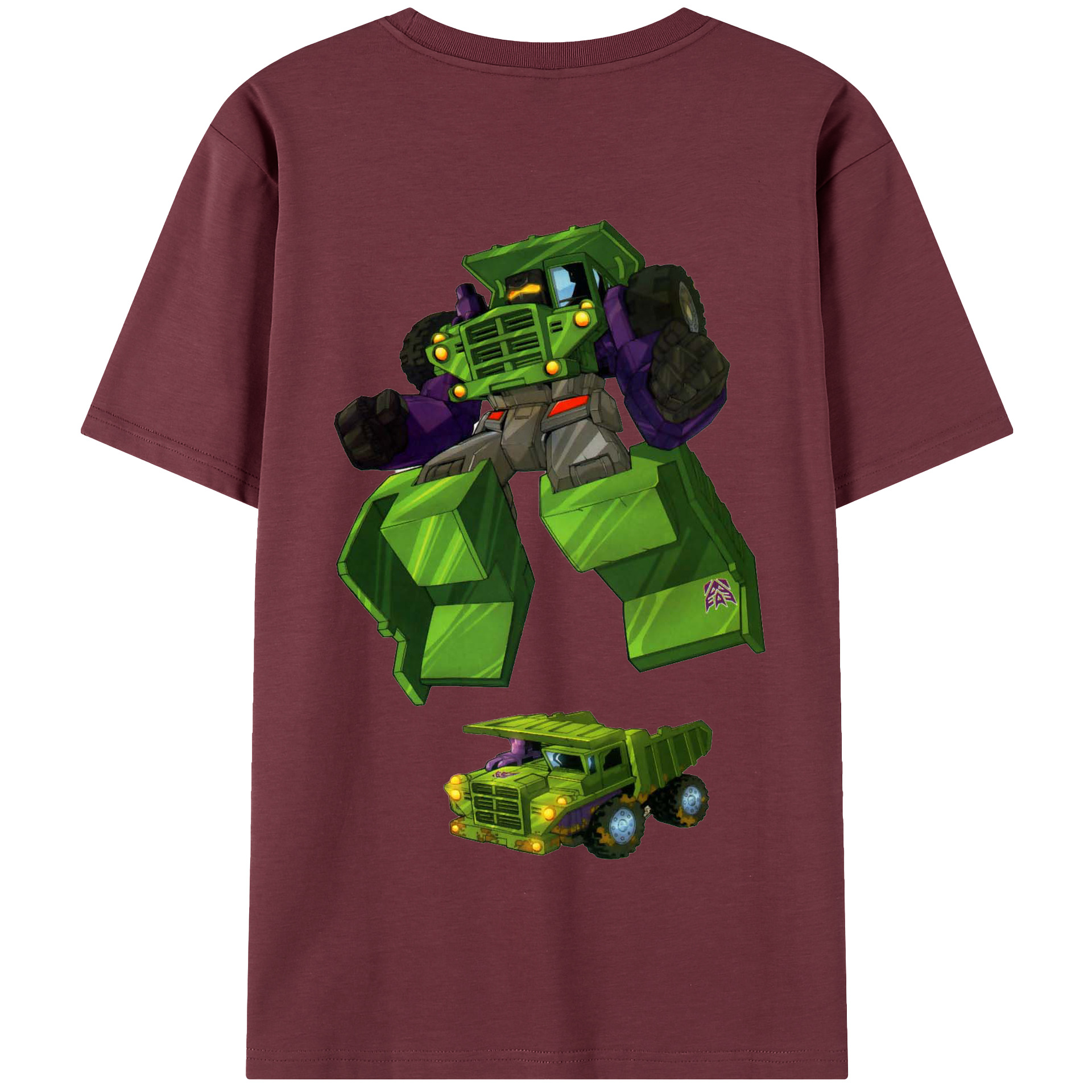 （画像用）  綿100％半袖Tシャツ（背面プリント）